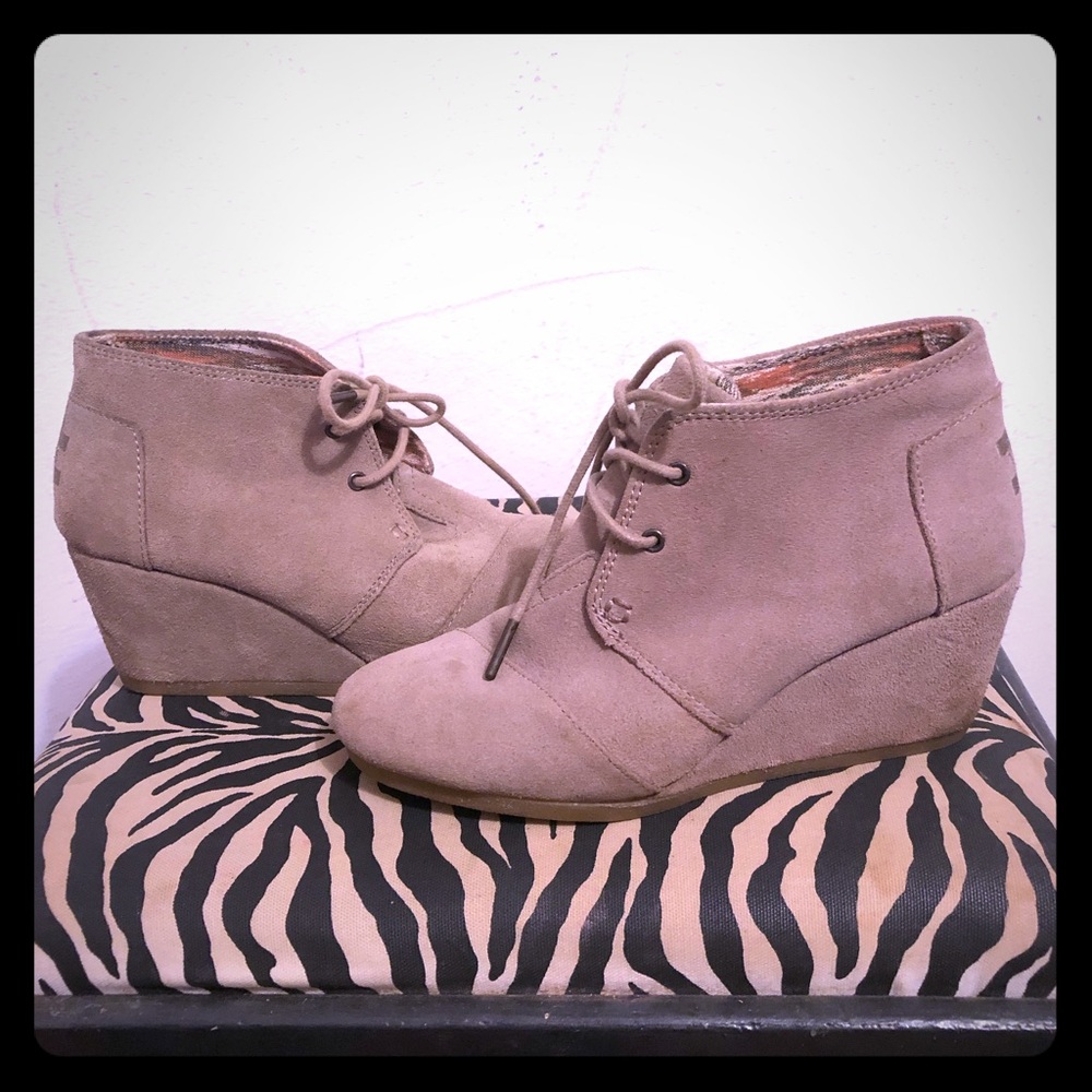 Toms Wedge Heels
